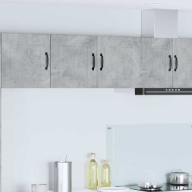 Mueble de Cocina con estante Gris Concreto 80 x 31 x 40 cm en Armarios de cocina | Comprar online en Foru.es