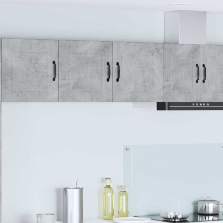 Mueble de Cocina con estante Gris Concreto 80 x 31 x 40 cm en Armarios de cocina | Comprar online en Foru.es