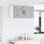 Mueble de Cocina con estante Gris Concreto 80 x 31 x 40 cm en Armarios de cocina | Comprar online en Foru.es