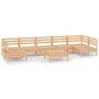 Juego de muebles de jardín 8 piezas madera maciza de pino de vidaXL, Conjuntos de jardín - Ref: Foro24-3083409, Precio: 367,3...