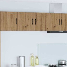 Mueble de Cocina con estante Roble artesanal 80 x 31 x 40 cm en Armarios de cocina | Comprar online en Foru.es