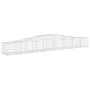 Cestas de gaviones 4 uds forma de arco hierro 400x50x40/60 cm de vidaXL, Maceteros y jardineras - Ref: Foro24-3145919, Precio...