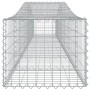 Cestas de gaviones 4 uds forma de arco hierro 400x50x40/60 cm de vidaXL, Maceteros y jardineras - Ref: Foro24-3145919, Precio...