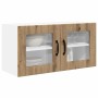 Mueble de Cocina con estante Roble artesanal 80 x 31 x 40 cm en Armarios de cocina | Comprar online en Foru.es