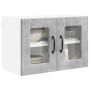 Mueble de Cocina con puerta 2 pcs Gris Concreto 60 x 31 x 40 cm en Armarios de cocina | Comprar online en Foru.es