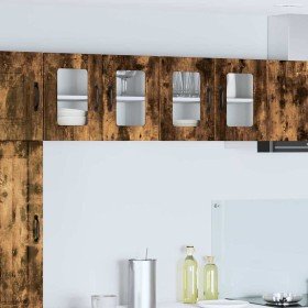 Mueble de Cocina con estante Roble ahumado 60 x 31 x 40 cm en Armarios de cocina | Comprar online en Foru.es