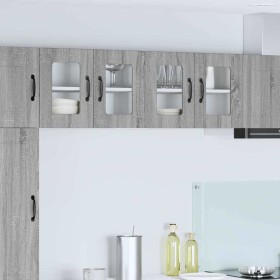 Mueble de Cocina con estante Gris Sonoma 60 x 31 x 40 cm en Armarios de cocina | Comprar online en Foru.es