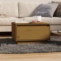 Mesa de centro madera maciza de pino marrón miel 55x56x32 cm de vidaXL, Mesas de centro - Ref: Foro24-813408, Precio: 56,79 €...