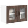 Mueble de Cocina con estante 2 pcs Roble Marrón 60 x 31 x 40 cm en Armarios de cocina | Comprar online en Foru.es