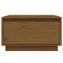 Mesa de centro madera maciza de pino marrón miel 55x56x32 cm de vidaXL, Mesas de centro - Ref: Foro24-813408, Precio: 56,79 €...
