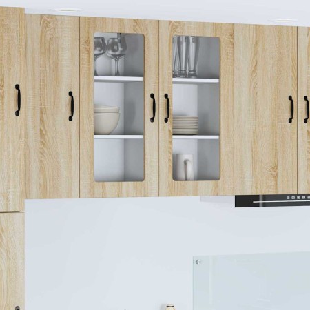 Mueble de Cocina con estante 2 pcs Roble Sonoma 40 x 31 x 80 cm en Armarios de cocina | Comprar online en Foru.es