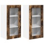 Mueble de Cocina con puerta 2 pcs Roble ahumado 40 x 31 x 80 cm en Armarios de cocina | Comprar online en Foru.es