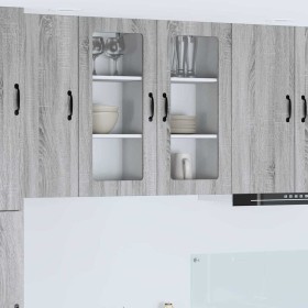 Mueble de Cocina con estante Gris Sonoma 40 x 31 x 80 cm en Armarios de cocina | Comprar online en Foru.es