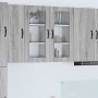 Mueble de Cocina con estante 2 pcs Gris Sonoma 40 x 31 x 80 cm en Armarios de cocina | Comprar online en Foru.es