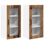 Mueble de Cocina con estante 2 pcs Madera vieja 40 x 31 x 80 cm en Armarios de cocina | Comprar online en Foru.es