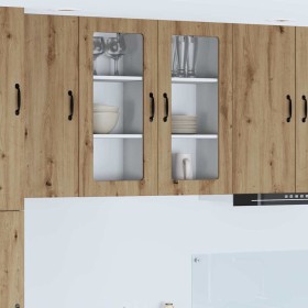 Mueble de Cocina 2 pcs Roble artesanal 40 x 31 x 80 cm en Armarios de cocina | Comprar online en Foru.es