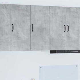 Mueble de Cocina con estante Gris Concreto 40 x 31 x 80 cm en Armarios de cocina | Comprar online en Foru.es
