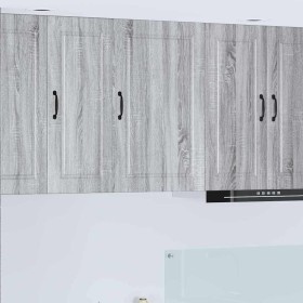 Armario de cocina mural con estante Gris Sonoma 50 x 31 x 80 cm en Armarios de cocina | Comprar online en Foru.es