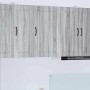 Armario de cocina mural con estante Gris Sonoma 50 x 31 x 80 cm en Armarios de cocina | Comprar online en Foru.es