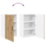 Mueble de Cocina con estante Roble artesanal 50 x 31 x 80 cm en Armarios de cocina | Comprar online en Foru.es