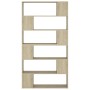 Estantería divisor de espacios color roble Sonoma 100x24x188 cm en Librerías y estanterías | Comprar online en Foru.es