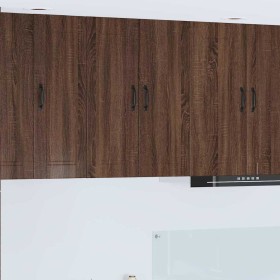 Mueble de Cocina con estante Roble Marrón 60 x 31 x 80 cm en Armarios de cocina | Comprar online en Foru.es