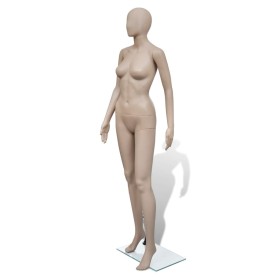 Maniquí de mujer con cabeza redonda de vidaXL, Maniquís - Ref: Foro24-30026, Precio: 138,82 €, Descuento: %