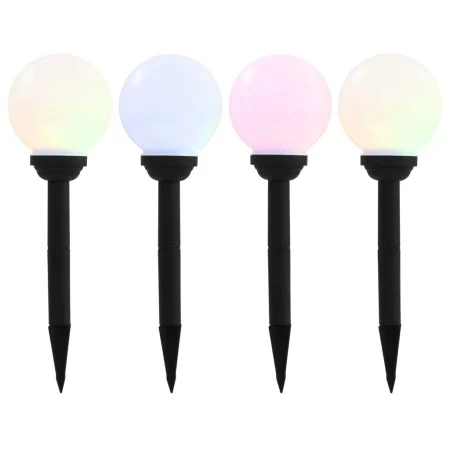 Lámparas solares esféricas de exterior 4 uds LED RGB 15 cm de vidaXL, Iluminación de exterior - Ref: Foro24-44457, Precio: 46...