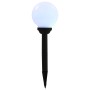 Lámparas solares esféricas de exterior 4 uds LED RGB 15 cm de vidaXL, Iluminación de exterior - Ref: Foro24-44457, Precio: 43...
