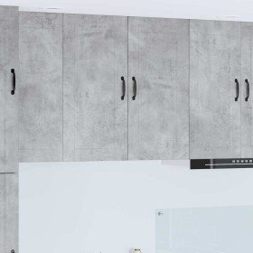 Mueble de Cocina con estante Gris Concreto 80 x 31 x 80 cm en Armarios de cocina | Comprar online en Foru.es
