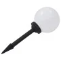 Lámparas solares esféricas de exterior 3 uds LED RGB 20 cm de vidaXL, Iluminación de exterior - Ref: Foro24-44458, Precio: 53...