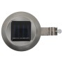 Lámparas solares de exterior LED redondas 6 uds 12 cm blanco de vidaXL, Iluminación de exterior - Ref: Foro24-44467, Precio: ...