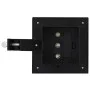 Lámparas solares de exterior LED cuadradas 6 uds 12 cm negro de vidaXL, Iluminación de exterior - Ref: Foro24-44468, Precio: ...