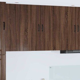 Mueble de Cocina con estante Roble Marrón 80 x 31 x 80 cm en Armarios de cocina | Comprar online en Foru.es