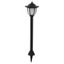 Lámparas solares LED exterior 3 uds negro de vidaXL, Iluminación de exterior - Ref: Foro24-44471, Precio: 45,75 €, Descuento: %