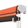 Toldo retráctil naranja y marrón 100x150 cm en Toldos | Comprar online en Foru.es