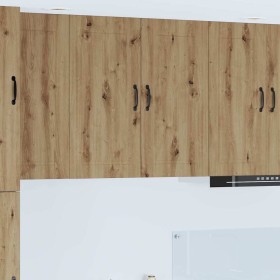 Mueble de Cocina con estante Roble artesanal 80 x 31 x 80 cm en Armarios de cocina | Comprar online en Foru.es