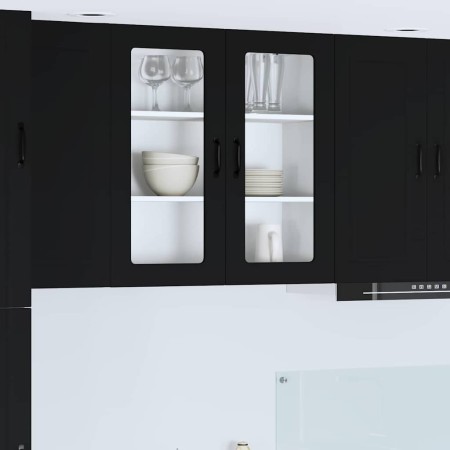 Mueble de Cocina Negro 80 x 31 x 80 cm Madera de ingeniería en Armarios de cocina | Comprar online en Foru.es