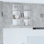 Mueble de Cocina con estante Gris Concreto 80 x 31 x 80 cm en Armarios de cocina | Comprar online en Foru.es