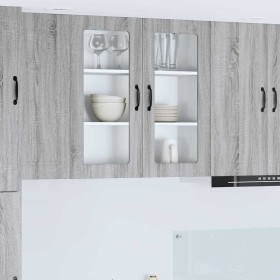 Mueble de Cocina con estante Gris Sonoma 80 x 31 x 80 cm en Armarios de cocina | Comprar online en Foru.es