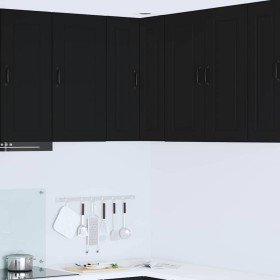 Mueble de Cocina Negro 57 x 57 x 80 cm Madera de ingeniería en Armarios de cocina | Comprar online en Foru.es