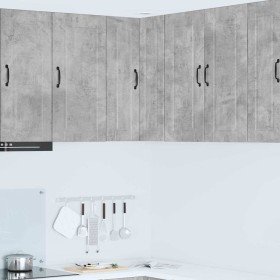 Mueble de Cocina con estante Gris Concreto 57 x 57 x 80 cm en Armarios de cocina | Comprar online en Foru.es