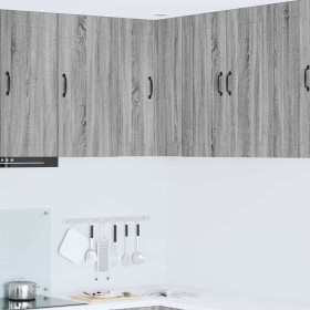 Mueble de Cocina con estante Gris Sonoma 57 x 57 x 80 cm en Armarios de cocina | Comprar online en Foru.es