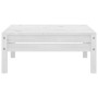 Conjunto de muebles de jardín 4 pzas madera maciza pino blanco de vidaXL, Conjuntos de jardín - Ref: Foro24-806618, Precio: 2...
