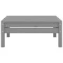 Conjunto de muebles de jardín 4 piezas madera maciza pino gris de vidaXL, Conjuntos de jardín - Ref: Foro24-806619, Precio: 1...
