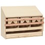 Ponedero para gallinas 3 compartimentos madera pino 72x33x54 cm de vidaXL, Incubadoras de huevos - Ref: Foro24-170653, Precio...