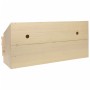 Ponedero para gallinas 5 compartimentos madera pino 117x33x54cm de vidaXL, Incubadoras de huevos - Ref: Foro24-170659, Precio...