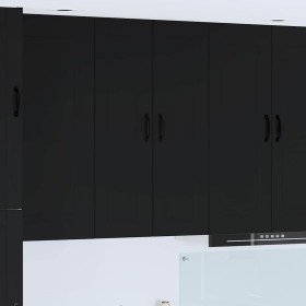 Mueble de Cocina Negro 30 x 31 x 100 cm Madera de ingeniería en Armarios de cocina | Comprar online en Foru.es
