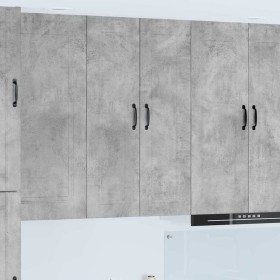 Mueble de Cocina con estante Gris Concreto 30 x 31 x 100 cm en Armarios de cocina | Comprar online en Foru.es