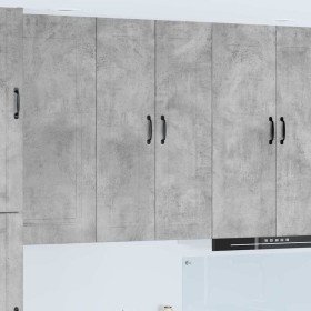 Mueble de Cocina con estante Gris Concreto 30 x 31 x 100 cm en Armarios de cocina | Comprar online en Foru.es